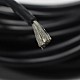 1 Meter Black Silicon Wire 14AWG Heatproof Soft Silicone Silica Gel Wire Cable