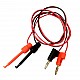 1 Pair Banana Plug to Test Hook Clip for Multimeter