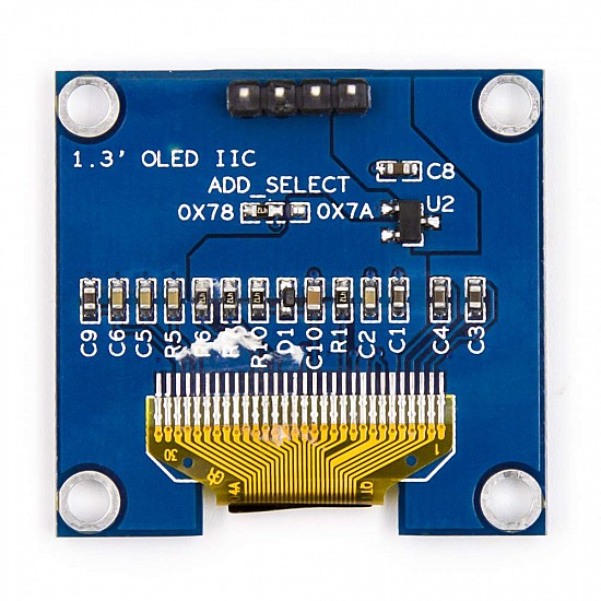 1.3 Inch I2C IIC OLED 4 pin LCD Module 4pin (with VCC GND)