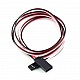 100cm JR Male to Futaba Female Servo Extension Cable