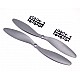 1147 (11X4.7) Glass Fiber Nylon Gray Propellers  1CW + 1CCW- 1pair