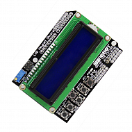 1602 LCD Keypad Shield Blue Backlight for Arduino