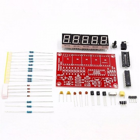 1Hz-50MHz Crystal Oscillator Frequency Counter Meter DIY Kit