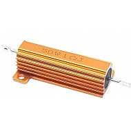 RX24 50W-1Ω Aluminum Metal Shell Case Wirewound Resistor