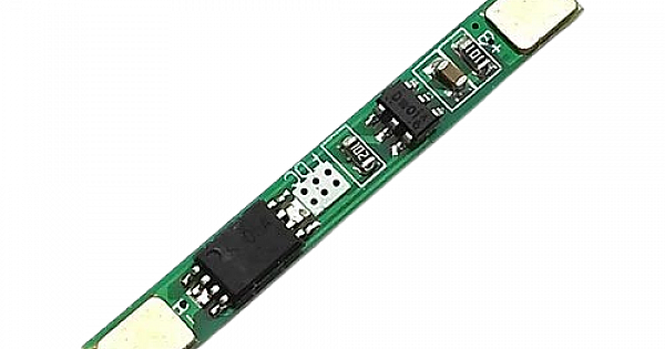 1S 3.7V 3A Li-ion BMS PCM Battery Protection Board