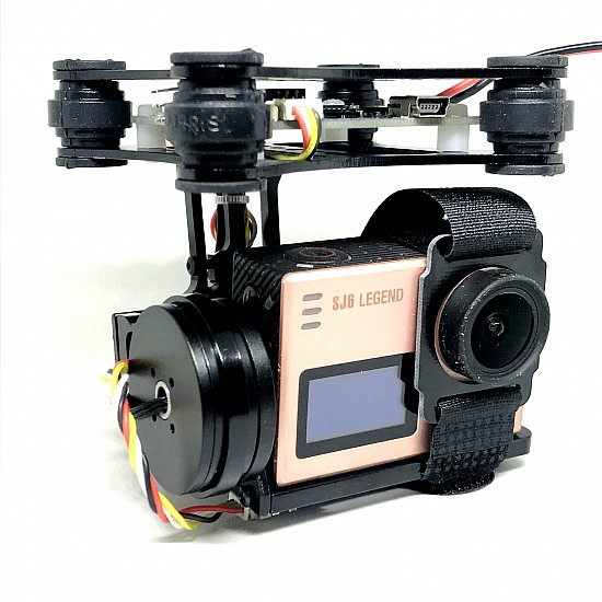 2-Axis Brushless Drone Camera Gimbal with Controller