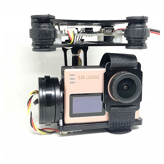 2-Axis Brushless Drone Camera Gimbal with Controller