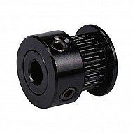 20 Teeth 5mm Bore GT2 Black Timing Pulley for 6mm Belt