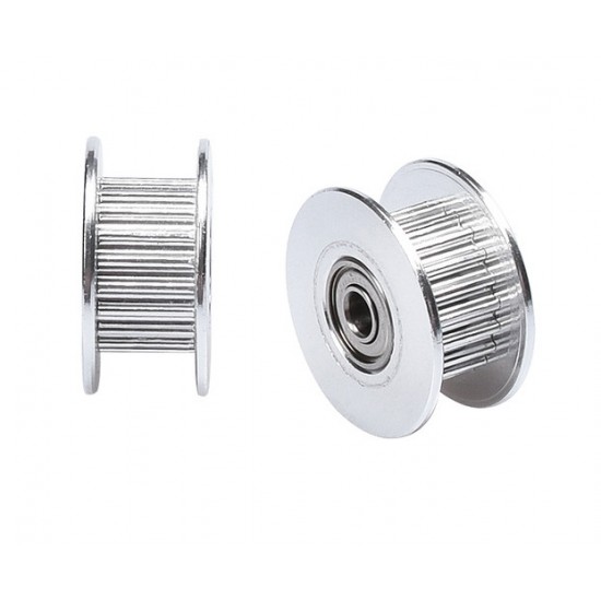 20 Tooth 4mm Bore GT2 Timing Idler Aluminum Pulley for 6mm Belt