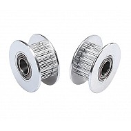 20 Tooth 5mm Bore GT2 Timing Idler Aluminum Pulley For 6mm Belt 