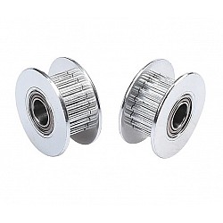 20 Tooth 5mm Bore GT2 Timing Idler Aluminum Pulley For 6mm Belt 