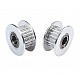 20 Tooth 5mm Bore GT2 Timing Idler Aluminum Pulley For 6mm Belt