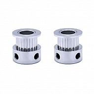 20 Tooth 7mm Bore GT2 Timing Idler Aluminum Pulley For 6mm Belt 