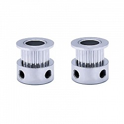 20 Tooth 7mm Bore GT2 Timing Idler Aluminum Pulley For 6mm Belt 