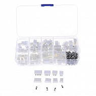 230pcs XH 2.54 2P 3P 4P 5Pin 2.54mm Pitch Terminal Kit Housing Pin Header JST Connector