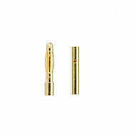 2mm Gold Plated Banana Bullet Connector