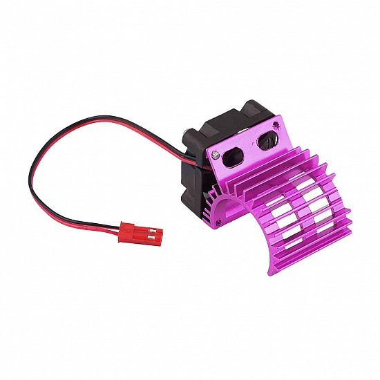 380-390 ElectricMotor Fan Cooling Heatsink-purple