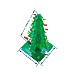 3D Christmas Tree LED DIY Kit