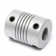 3mm X 8mm Aluminum Flexible Shaft Coupling 