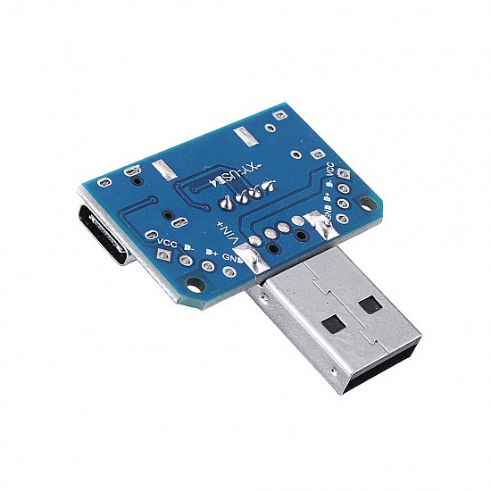 4 in 1 USB Adapter Board Male to Female Micro Type-C 4P 2.54mm USB4 Converter