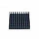 40x40mm Black Aluminum Heatsink Radiator Cooler