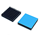 40x40mm Black Aluminum Heatsink Radiator Cooler