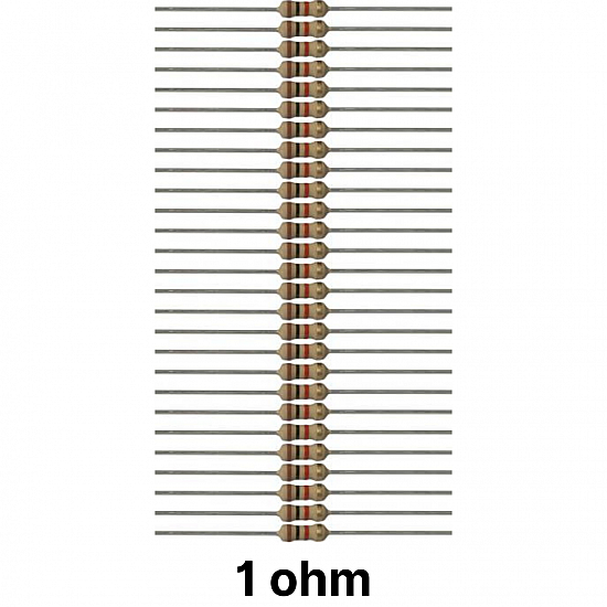 50 piece of 1 ohm Resistor