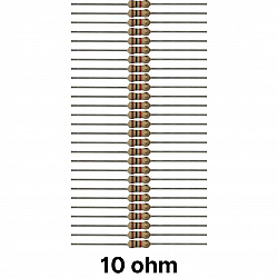 50 piece of 10 ohm Resistor