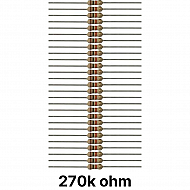 50 piece of 270K ohm Resistor