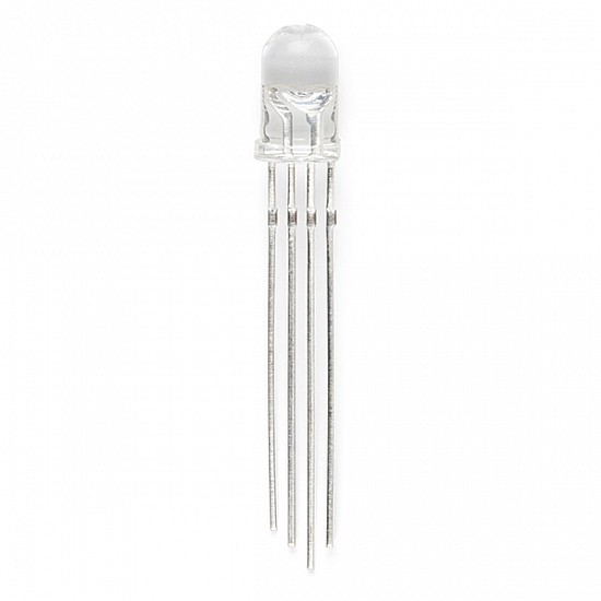 5mm 4 Pin RGB LED Common Anode