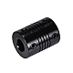 5mm X 8mm Black Aluminum Flexible Shaft Coupling