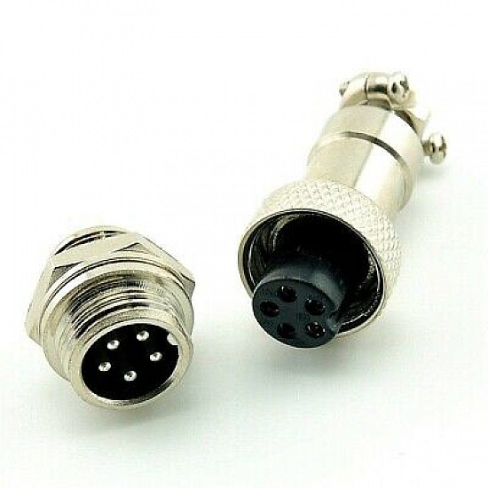 5Pin RS765/GX20 Aviation Plug Connector Set