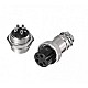 5Pin RS765/GX20 Aviation Plug Connector Set