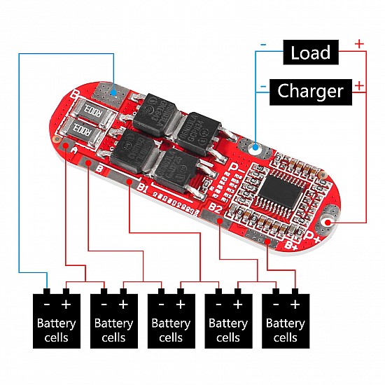 5S Lithium Battery Protection Board