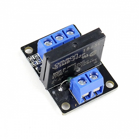 5V 1 Channel SSR Relay Module (Solid State Relay Module) with Fuse - Sensor - Arduino