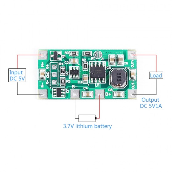 5V 1A UPS Uninterruptible Power Supply Module