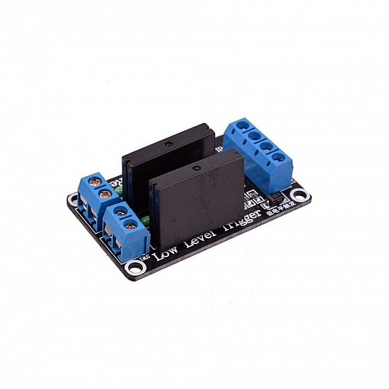 5V 2 Channel SSR Relay Module (Solid State Relay Module) with Fuse - Sensor - Arduino