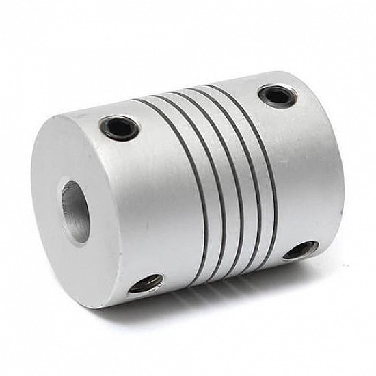 6.35mm X 6.35mm Aluminum Flexible Shaft Coupling