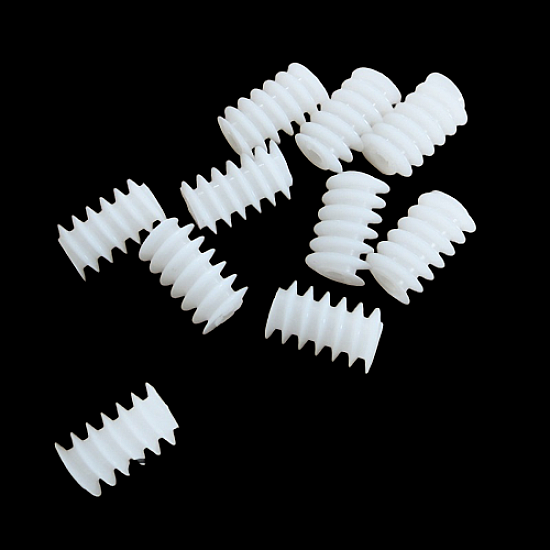 6*10(2A) 0.5 Worm Turbine Reduction DIY Plastic Gear - 10pcs