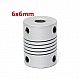 6mm X 6mm Aluminum Flexible Shaft Coupling