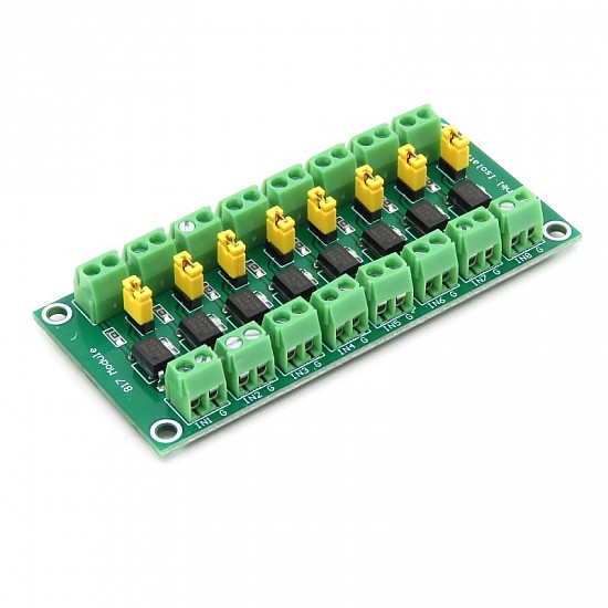 8 Channel Optocoupler Isolation Board Voltage Control Switching Module