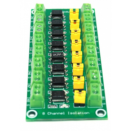 8 Channel Optocoupler Isolation Board Voltage Control Switching Module