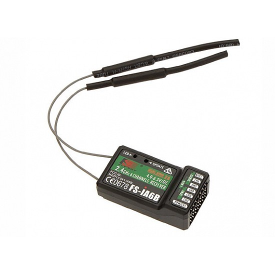 Flysky FS-IA6B RF 2.4GHz 6CH PPM output with iBus port receiver - Rc Remote - Multirotor