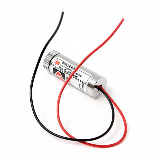 MXD1230 6mm 650nm 5mW Red Crossline Laser Module