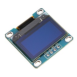 OLED 0.96 inch 4 pin I2C 128 X 64 DISPLAY MODULE - Blue