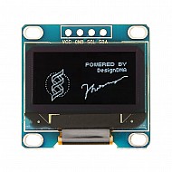 OLED 0.96 inch 4 pin I2C 128 X 64 DISPLAY MODULE - Blue