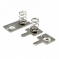 AA Battery Positive and Negative Contact Spring Plate Set