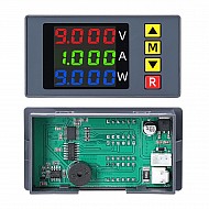 BM730 3 in1 Voltage Current Power Meter DC0-100V 10A 4-Digit Digital Voltmeter Ammeter Watt Meter