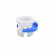 Bowden Tube Blue White Plastic Fixed Buckles 6mm