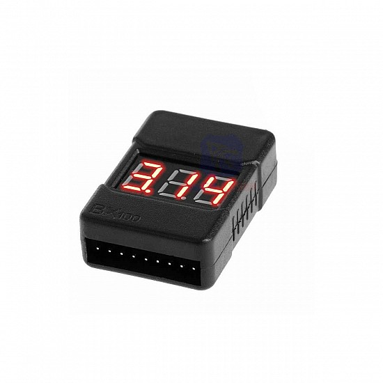 BX100 1-8S Lithium Battery Low Voltage Buzzer Alarm